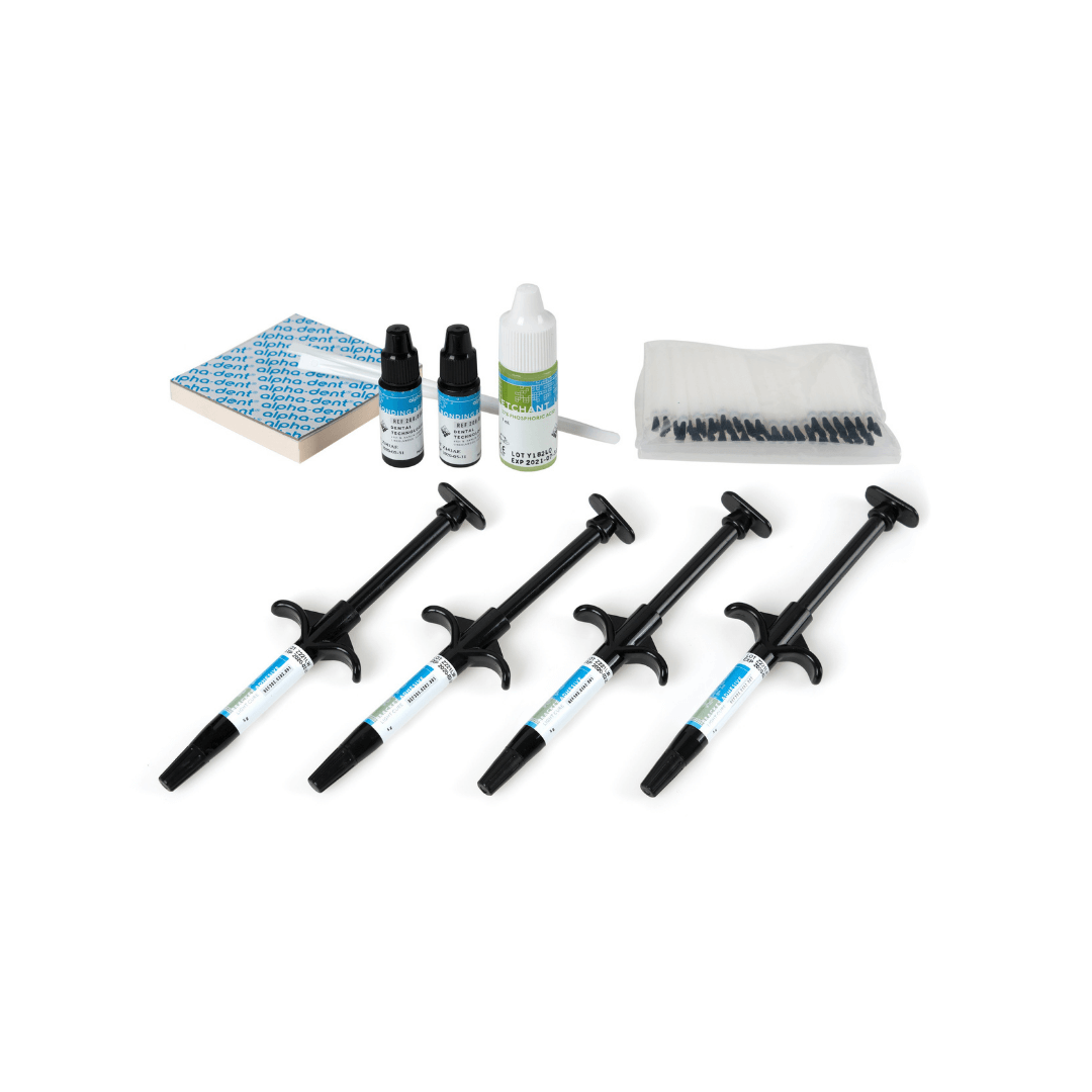 MEDENTAL Orthodontic Bonding Kit: Light Cure Adhesive & Bracket Glue - Complete Set